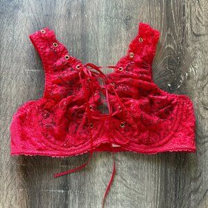 MIMI HOLLIDAY Lace Bra Women's Size 34C.